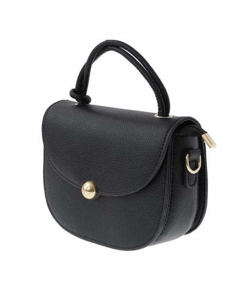 OFUON le MK(オフオンルエムケー)の「フェイクレザーハンドバッグ(ハンドバッグ・レディース・ブラック/ミント/アイボリー・38)」の12枚目の写真