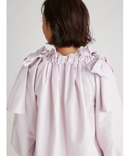 CELFORD（セルフォード）の「ショルダーリボンギャザーブラウス