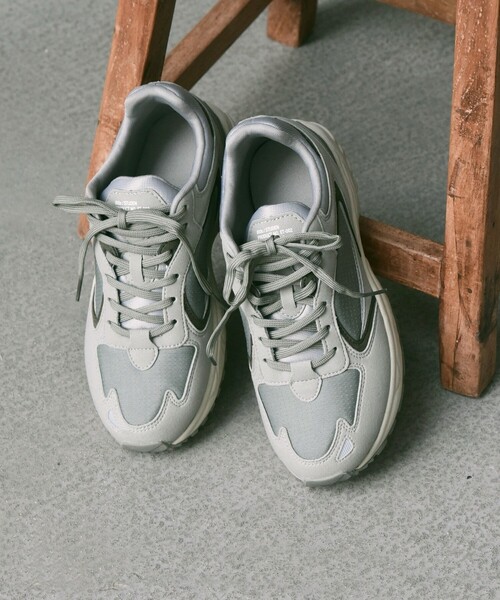 MoonStar（ムーンスター）の「MOONSTAR 810s: STUDEN スニーカー 24SS（スニーカー・レディース・ベージュ/カーキ/ライトグレー・23/24/25）」の3枚目の写真