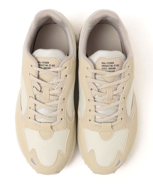 MoonStar（ムーンスター）の「MOONSTAR 810s: STUDEN スニーカー 24SS（スニーカー・レディース・ベージュ/カーキ/ライトグレー・23/24/25）」の12枚目の写真