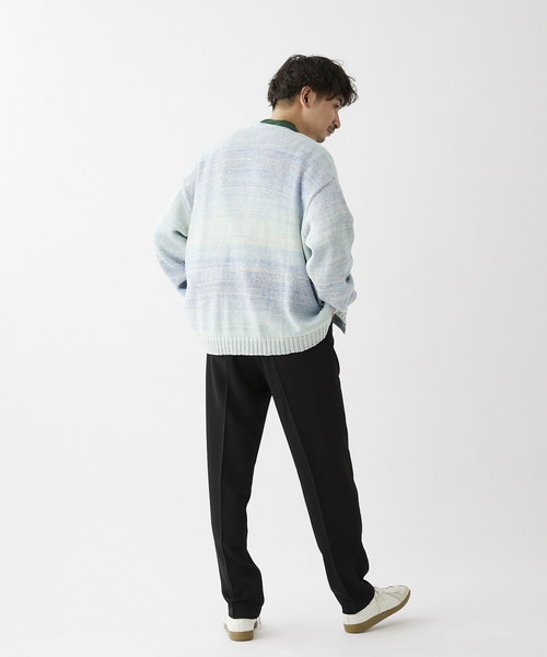 JOURNAL STANDARD relume(ジャーナルスタンダード レリューム)の「MIX メランジカーディガン(カーディガン/ボレロ・メンズ・ライトイエロー/シャーベット/スカイブルー・LARGE/MEDIUM)」の13枚目の写真