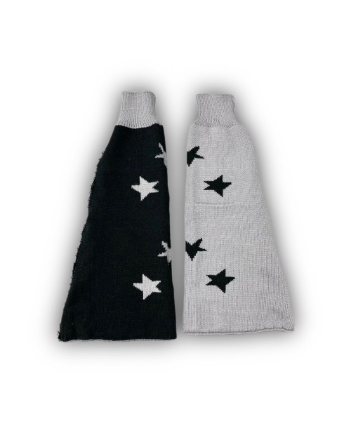 XU(エックスユー)の「【XU/エックスユー】reversible star leg warmer/リバーシブル リバーシブル対応 レッグウォーマー レッグカバー Y2K ブーツカット ニット スター 星(レッグウォーマー・レディース・アイボリー/グレー・ONE SIZE)」の18枚目の写真