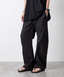 ATTACHMENT | CO/LI/SI ギャバジン ワイドカーブトラウザーズ / CO/LI/SI GABARDINE WIDE CURVE TROUSERS(チノパンツ)