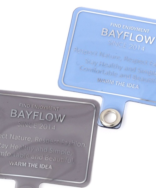 BAYFLOW（ベイフロー）の「BFストラップホルダー3P（スマホグッズ・レディース・ピンク/ブルー・0）」の4枚目の写真