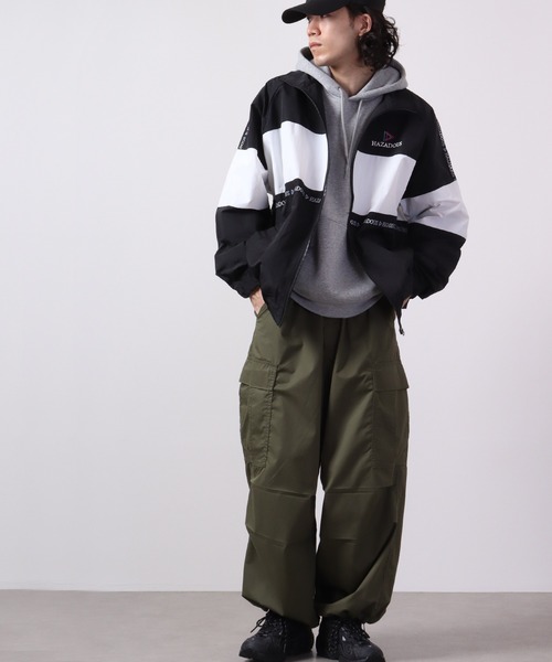 SUGGESTION ナイロンスタンドジャケット（ナイロンジャケット