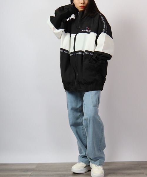 SUGGESTION ナイロンスタンドジャケット（ナイロンジャケット