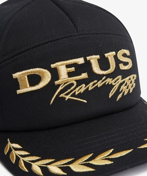 DEUS EX MACHINA（デウスエクスマキナ）の「FLAGSTUFF TRUCKER（キャップ・メンズ・ブルー/ブラック・OS）」の7枚目の写真