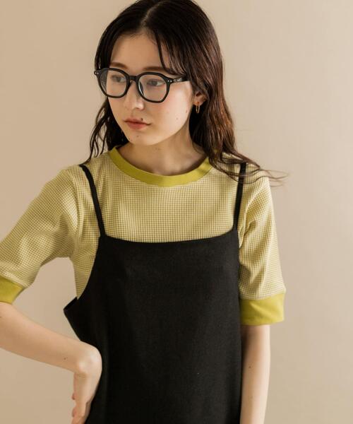 SMELLY(スメリー)の「オクタゴンフレームダテメガネ(メガネ・レディース・ブラウン系その他/ブラック・-)」の10枚目の写真