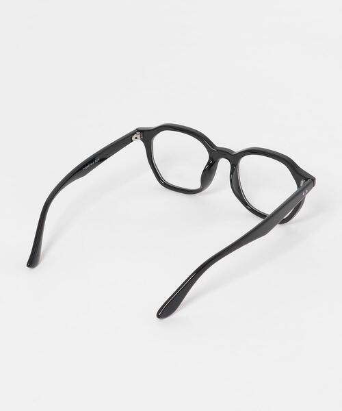 SMELLY(スメリー)の「オクタゴンフレームダテメガネ(メガネ・レディース・ブラウン系その他/ブラック・-)」の6枚目の写真