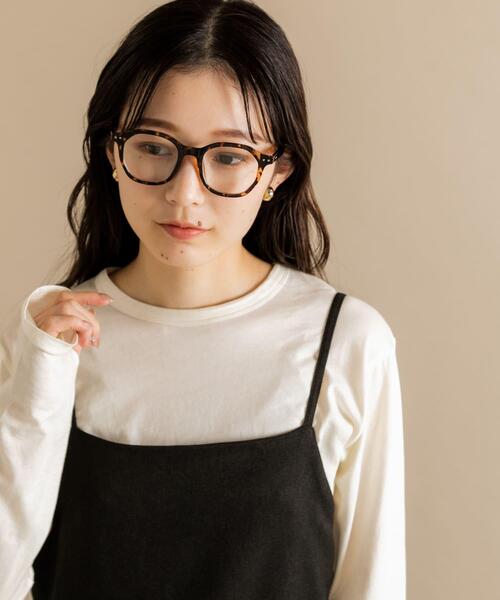 SMELLY(スメリー)の「オクタゴンフレームダテメガネ(メガネ・レディース・ブラウン系その他/ブラック・-)」の14枚目の写真