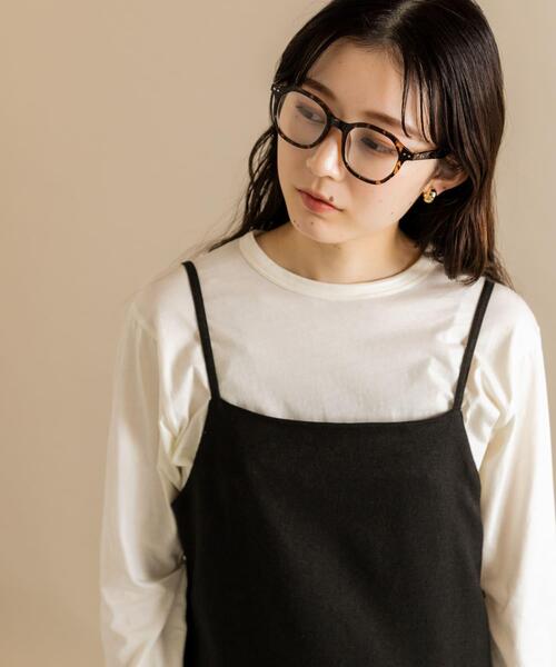 SMELLY(スメリー)の「オクタゴンフレームダテメガネ(メガネ・レディース・ブラウン系その他/ブラック・-)」の11枚目の写真