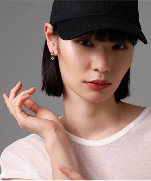 LION HEART(ライオンハート)の「【限定展開】“LH-1”リングチャームフープピアス/サージカルステンレス(金属アレルギー対応)【LION HEART / ライオンハート】(ピアス(片耳用)・メンズ・シルバー・ONE SIZE)」の20枚目の写真