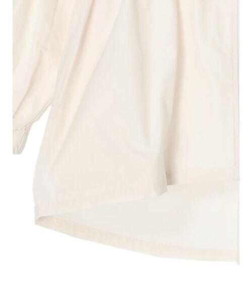 koe（コエ）の「T/Cウェザーフードコート（ブルゾン・レディース・ネイビー/オフホワイト・M）」の13枚目の写真