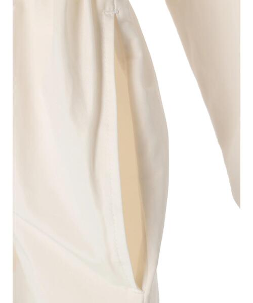 koe（コエ）の「T/Cウェザーフードコート（ブルゾン・レディース・ネイビー/オフホワイト・M）」の8枚目の写真