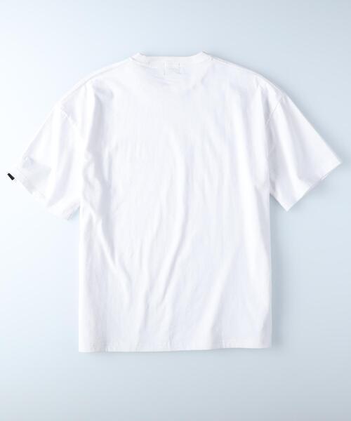 CAMP7(キャンプセブン)の「CAMP7(キャンプ7)ベーシックロゴ半袖Tシャツ(Tシャツ/カットソー・メンズ・ホワイト/ネイビー・S/M/L/XL)」の12枚目の写真