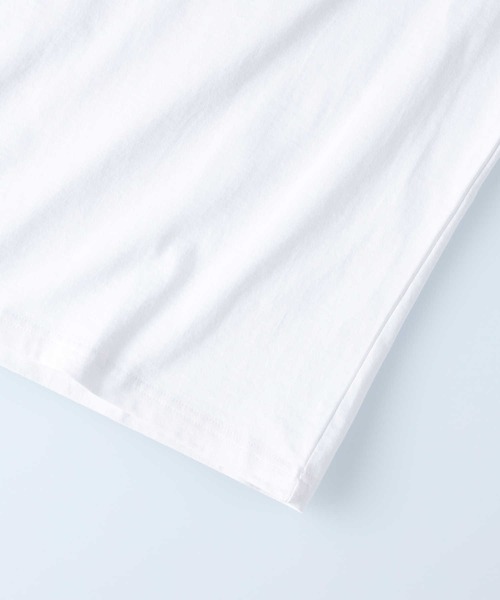 CAMP7(キャンプセブン)の「CAMP7(キャンプ7)ベーシックロゴ半袖Tシャツ(Tシャツ/カットソー・メンズ・ホワイト/ネイビー・S/M/L/XL)」の8枚目の写真