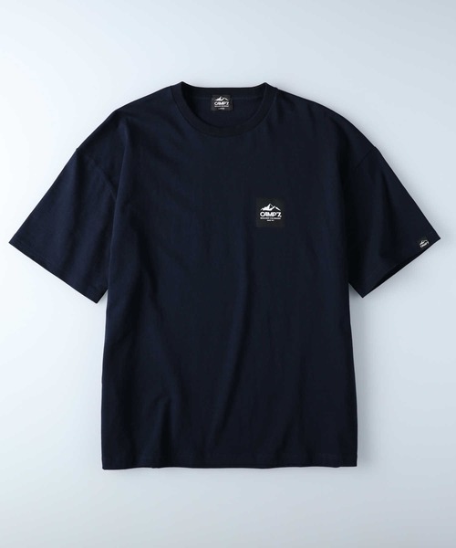 CAMP7(キャンプセブン)の「CAMP7(キャンプ7)ベーシックロゴ半袖Tシャツ(Tシャツ/カットソー・メンズ・ホワイト/ネイビー・S/M/L/XL)」の19枚目の写真