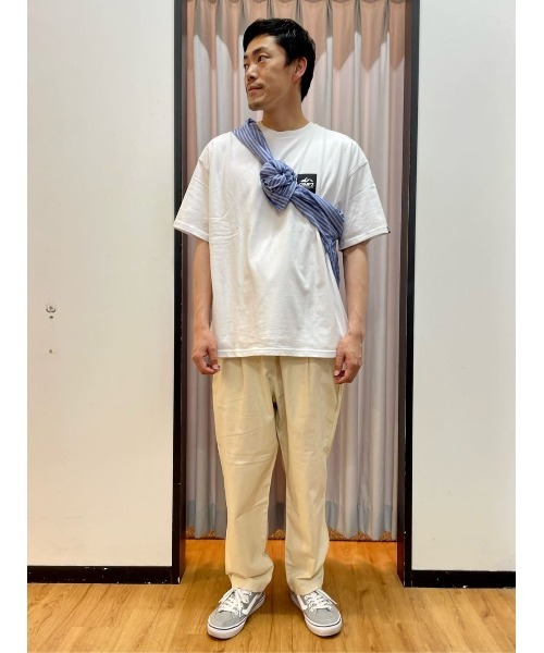 CAMP7(キャンプセブン)の「CAMP7(キャンプ7)ベーシックロゴ半袖Tシャツ(Tシャツ/カットソー・メンズ・ホワイト/ネイビー・S/M/L/XL)」の21枚目の写真