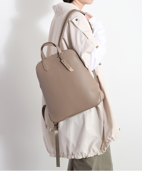 Legato Largo(レガートラルゴ)の「【Legato Largo】かるいかばん2WAYリュック(バックパック/リュック・レディース・ブラック/グレイッシュベージュ/アイボリー・FREE)」の15枚目の写真