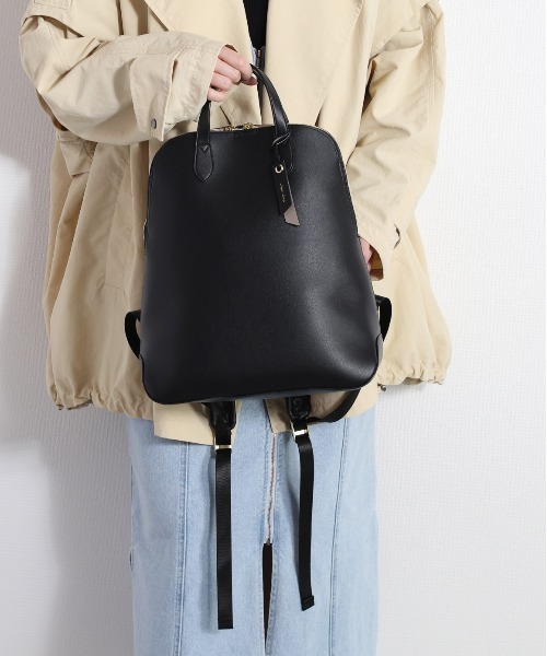 Legato Largo(レガートラルゴ)の「【Legato Largo】かるいかばん2WAYリュック(バックパック/リュック・レディース・ブラック/グレイッシュベージュ/アイボリー・FREE)」の5枚目の写真