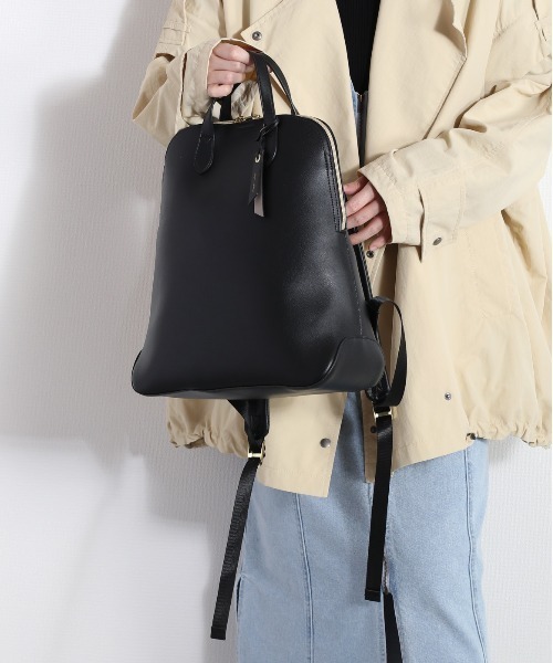 Legato Largo(レガートラルゴ)の「【Legato Largo】かるいかばん2WAYリュック(バックパック/リュック・レディース・ブラック/グレイッシュベージュ/アイボリー・FREE)」の8枚目の写真
