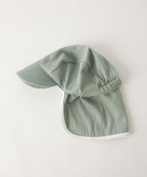 green label relaxing（グリーンレーベルリラクシング）の「GLR パイピングタレ付きキャップ/ スイムキャップ（キャップ・キッズ）」