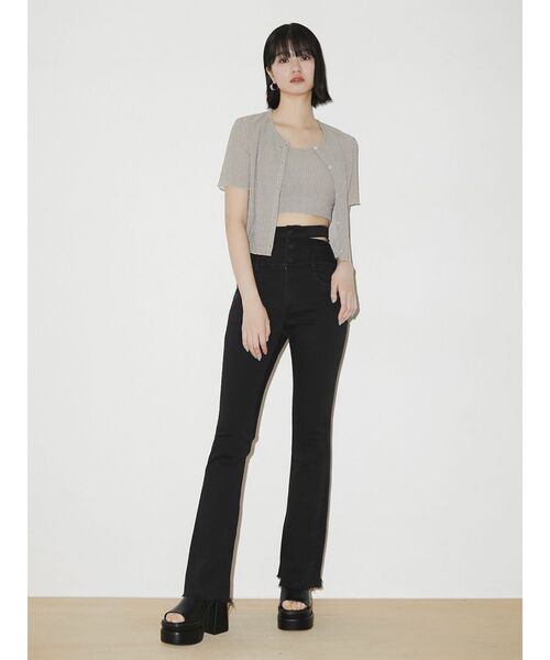 EMODA(エモダ)の「タンクソールハイヒールサンダル(サンダル・レディース・ホワイト/ブラック・SMALL/MEDIUM/LARGE)」の13枚目の写真