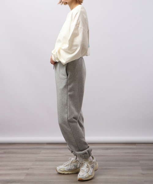spiritoso(スピリトーゾ)の「spiritoso ニュアンスカップル ロンT 長袖(Tシャツ/カットソー・レディース・ネイビー/オフホワイト/杢グレー・F)」の13枚目の写真