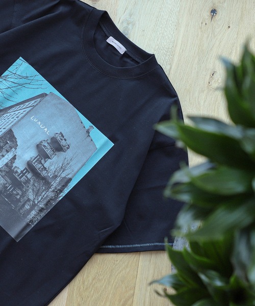BEAMS LIGHTS(ビームスライツ)の「BEAMS LIGHTS / LUXUAL プリント Tシャツ(Tシャツ/カットソー・メンズ・ブラウン系その他2/ブラック/ホワイト・SMALL/MEDIUM/LARGE)」の16枚目の写真