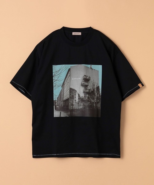 BEAMS LIGHTS(ビームスライツ)の「BEAMS LIGHTS / LUXUAL プリント Tシャツ(Tシャツ/カットソー・メンズ・ブラウン系その他2/ブラック/ホワイト・SMALL/MEDIUM/LARGE)」の17枚目の写真