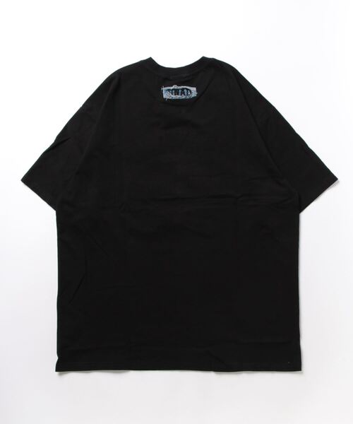 HOOK（フック）の「【HOOK】アメカジパッチワーク半袖ビッグTEE（Tシャツ/カットソー・メンズ・インディゴブルー/ブラック系その他2/ブラック系その他/ホワイト系その他/ライトグレー/ライトブルー/ブラック/ホワイト・M/L/XL）」の12枚目の写真