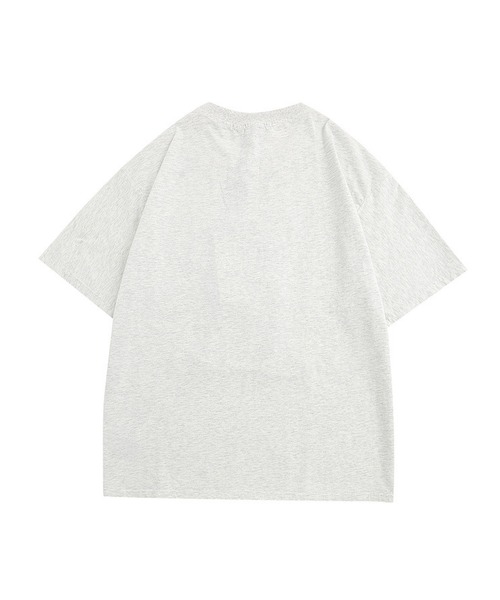 HOOK（フック）の「【HOOK】アメカジパッチワーク半袖ビッグTEE（Tシャツ/カットソー・メンズ・インディゴブルー/ブラック系その他2/ブラック系その他/ホワイト系その他/ライトグレー/ライトブルー/ブラック/ホワイト・M/L/XL）」の14枚目の写真