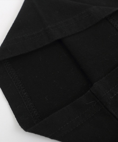 HOOK（フック）の「【HOOK】アメカジパッチワーク半袖ビッグTEE（Tシャツ/カットソー・メンズ・インディゴブルー/ブラック系その他2/ブラック系その他/ホワイト系その他/ライトグレー/ライトブルー/ブラック/ホワイト・M/L/XL）」の22枚目の写真