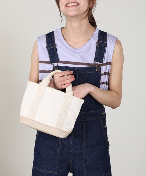 aity(アイティ)の「ノースリーブボーダーカットソー(Tシャツ/カットソー・レディース・ベージュ/ラベンダー/オフホワイト/ブラック・M)」の4枚目の写真