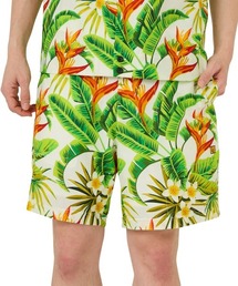 Loudmouth/ラウドマウス ゴルフウェア リゾート 総柄 UVカット ストレッチ 接触冷感 ショートパンツ ハーフパンツ