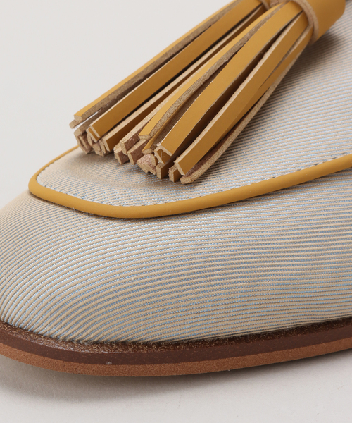 LE TALON（ルタロン）の「タッセルローファースリッパ（サンダル・レディース・ライトグレー/ベージュ/ネイビー/ブルー系その他・SMALL/MEDIUM/LARGE/X-LARGE）」の12枚目の写真