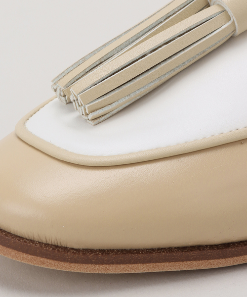 LE TALON（ルタロン）の「タッセルローファースリッパ（サンダル・レディース・ライトグレー/ベージュ/ネイビー/ブルー系その他・SMALL/MEDIUM/LARGE/X-LARGE）」の13枚目の写真