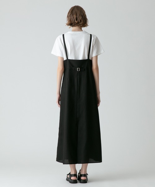 アルアバイル　トリアセオックスラップサロペットワンピース allureville（アルアバイル）の「トリアセオックスラップサロペット