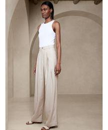 Banana Republic（バナナリパブリック）の「LENA ワイドレッグ リネン