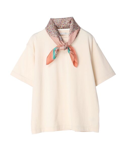 AMERICAN HOLIC(アメリカンホリック)の「SET スカーフ+カットプルオーバー(Tシャツ/カットソー・レディース・オフホワイト/チャコールグレー/アイボリー・M/L)」の19枚目の写真