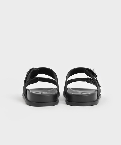 CHARLES&KEITH◆ジェムエンベリッシュド バックルサンダル ジェムエンベリッシュド バックルサンダル（サンダル）｜CHARLES