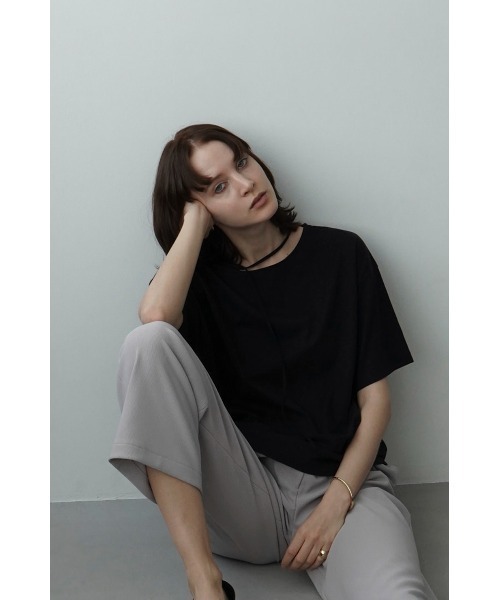 CLANE（クラネ）の「DROOP THIN CODE TOPS（その他トップス