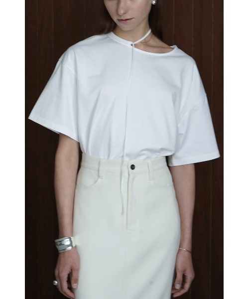 CLANE（クラネ）の「DROOP THIN CODE TOPS（その他トップス