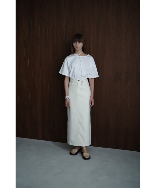 CLANE（クラネ）の「DROOP THIN CODE TOPS（その他トップス