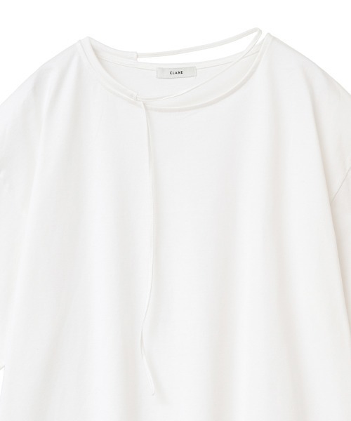 CLANE（クラネ）の「DROOP THIN CODE TOPS（その他トップス