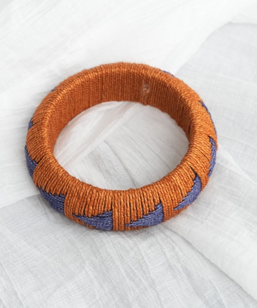CIAOPANIC TYPY(チャオパニックティピー)の「【Aguni】幾何学バングル(バングル/リストバンド・レディース・オレンジ・ONE SIZE)」の3枚目の写真