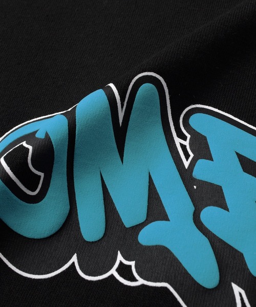 GLAZOS（グラソス）の「USAコットン・袖ライン発泡プリントビッグ半袖Tシャツ（Tシャツ/カットソー・キッズ・ブラック/ブルー・140cm/150cm/160cm/170cm）」の4枚目の写真