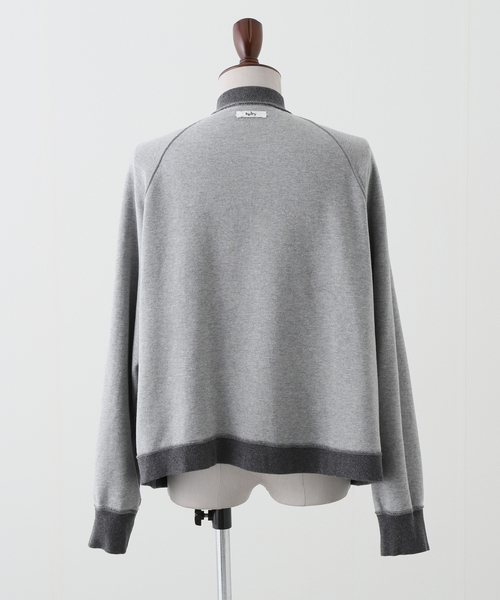 saby（サバイ）の「【saby / サバイ】 TWO TONE ZIP WAFFLE（ブルゾン・メンズ・ネイビー/チャコールグレー・2/3）」の21枚目の写真