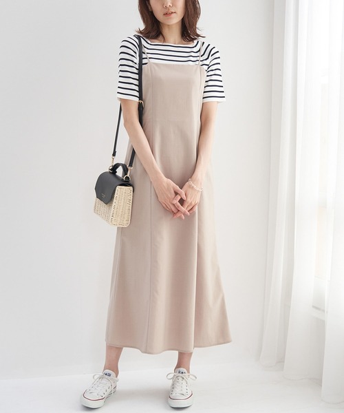 ROPE' PICNIC(ロペピクニック)の「スクエアネックリブニットプルオーバー/UVカット・洗える(ニット/セーター・レディース・ブラック/キナリ/ホワイト系その他5/ブルー/ピンク系その他2・38)」の14枚目の写真