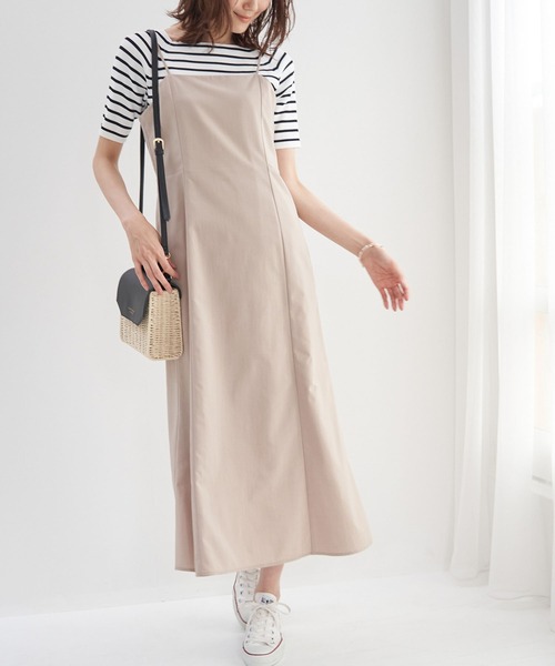 ROPE' PICNIC(ロペピクニック)の「スクエアネックリブニットプルオーバー/UVカット・洗える(ニット/セーター・レディース・ブラック/キナリ/ホワイト系その他5/ブルー/ピンク系その他2・38)」の15枚目の写真